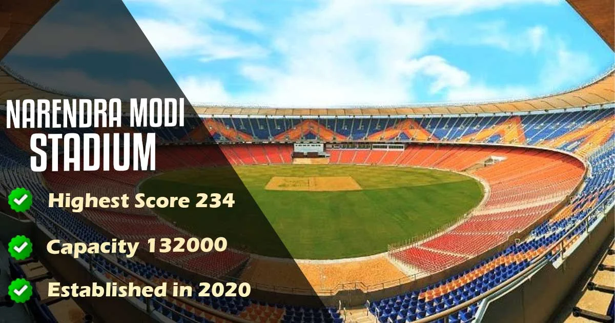 Narendra Modi Stadium Records