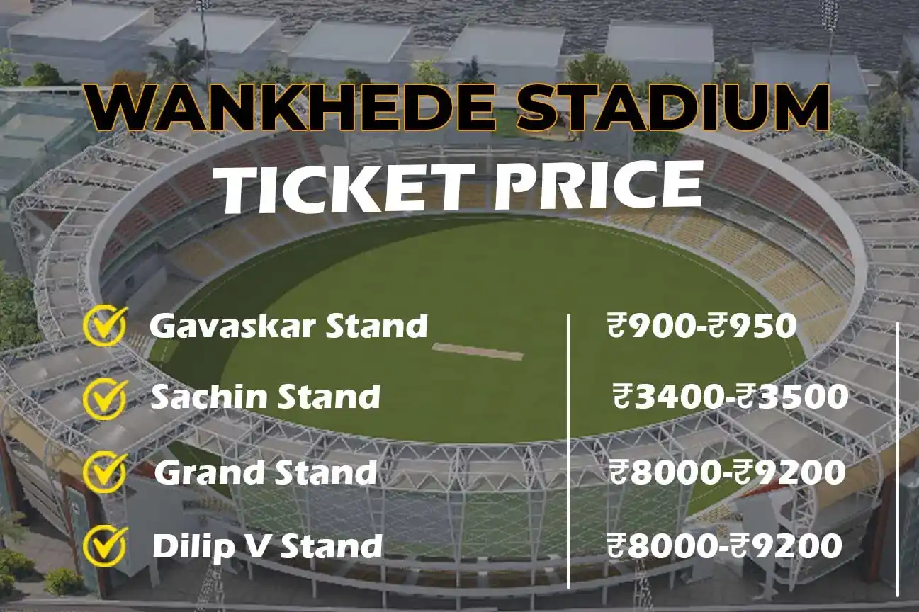 Wankhede Stadium Tickets