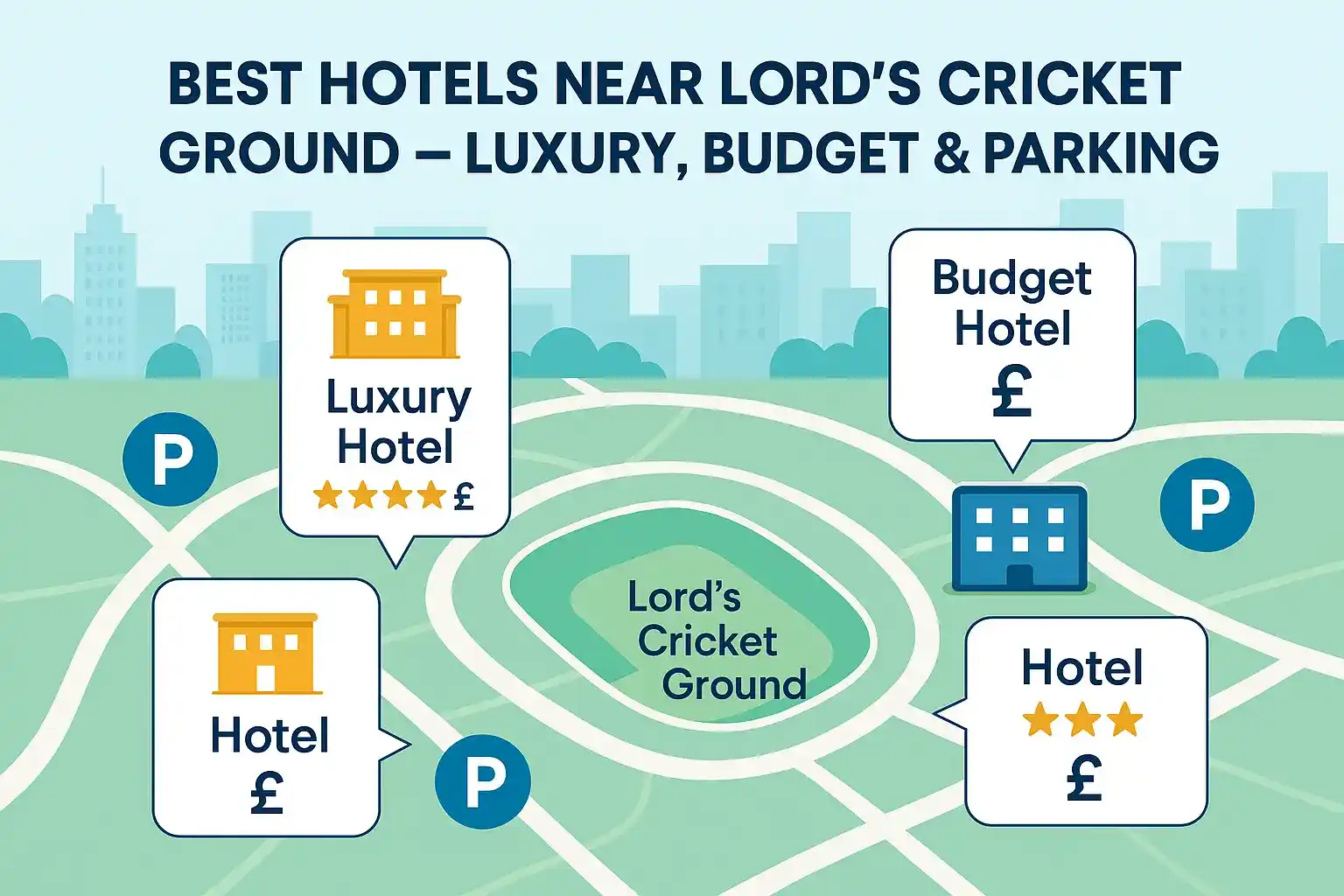 lord’s cricket ground near hotels
