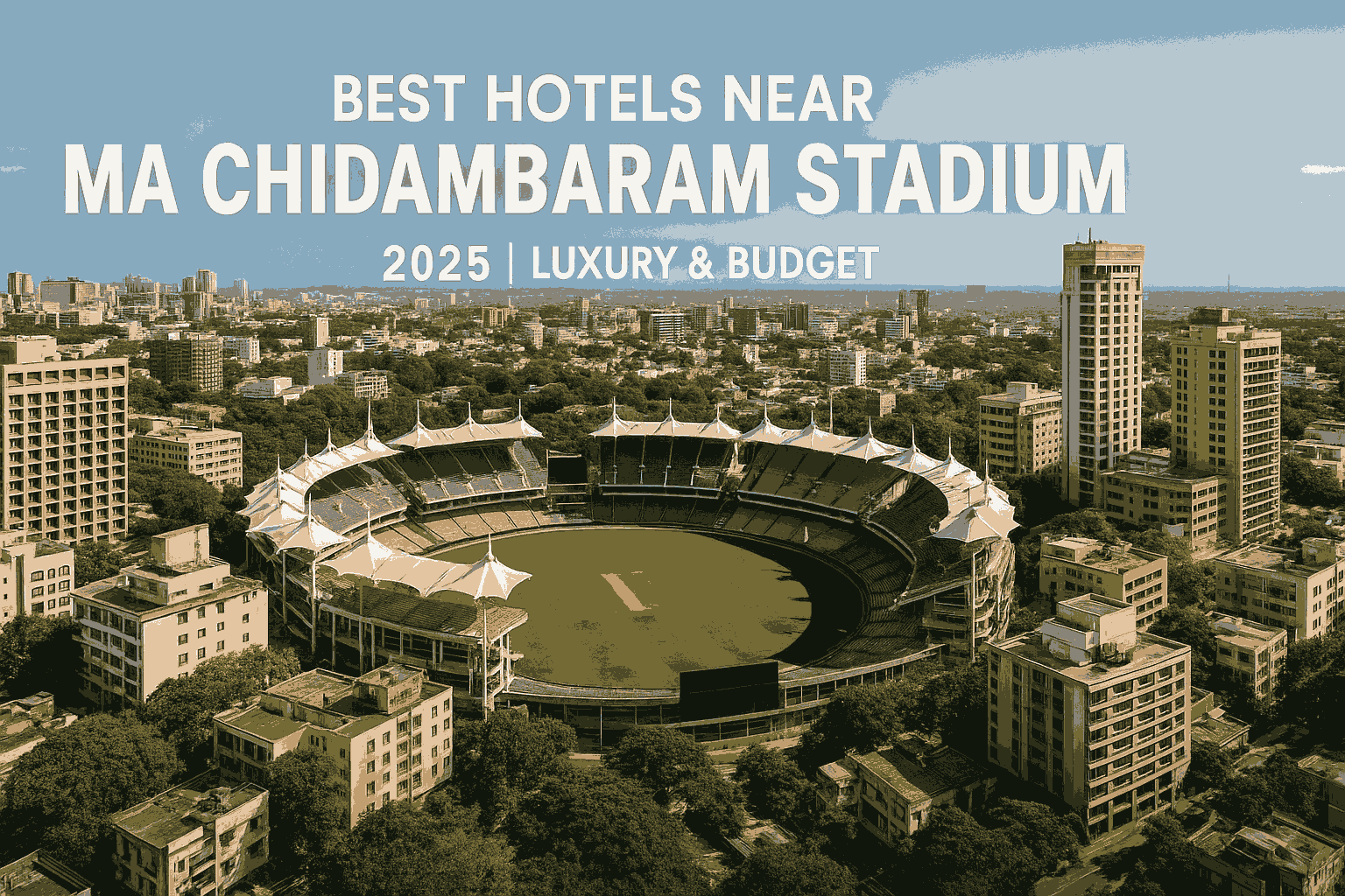 hotels near MA Chidambaram stadium