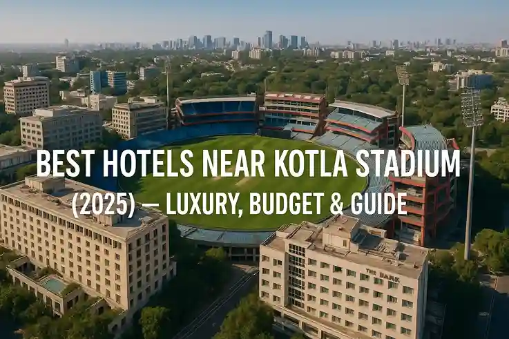 Best Hotels Near Kotla Stadium