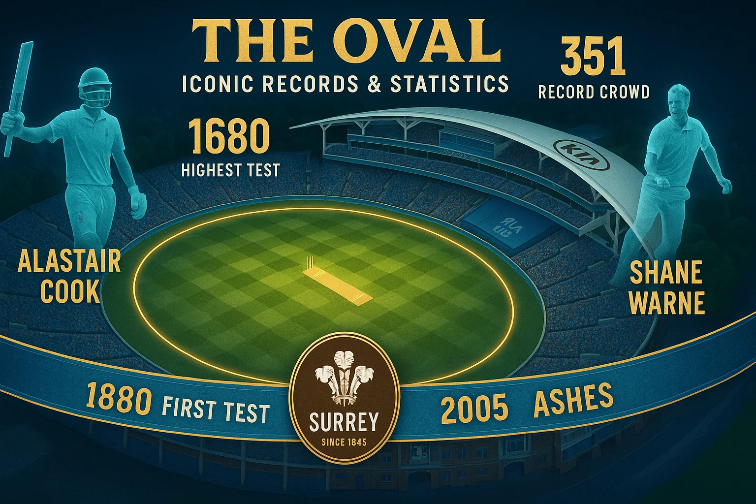 The Oval Records & Statistics