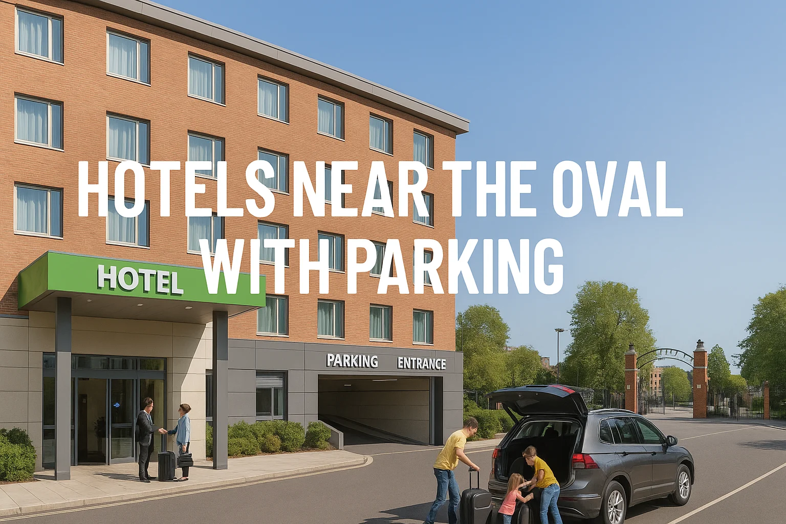 The Oval near hotels