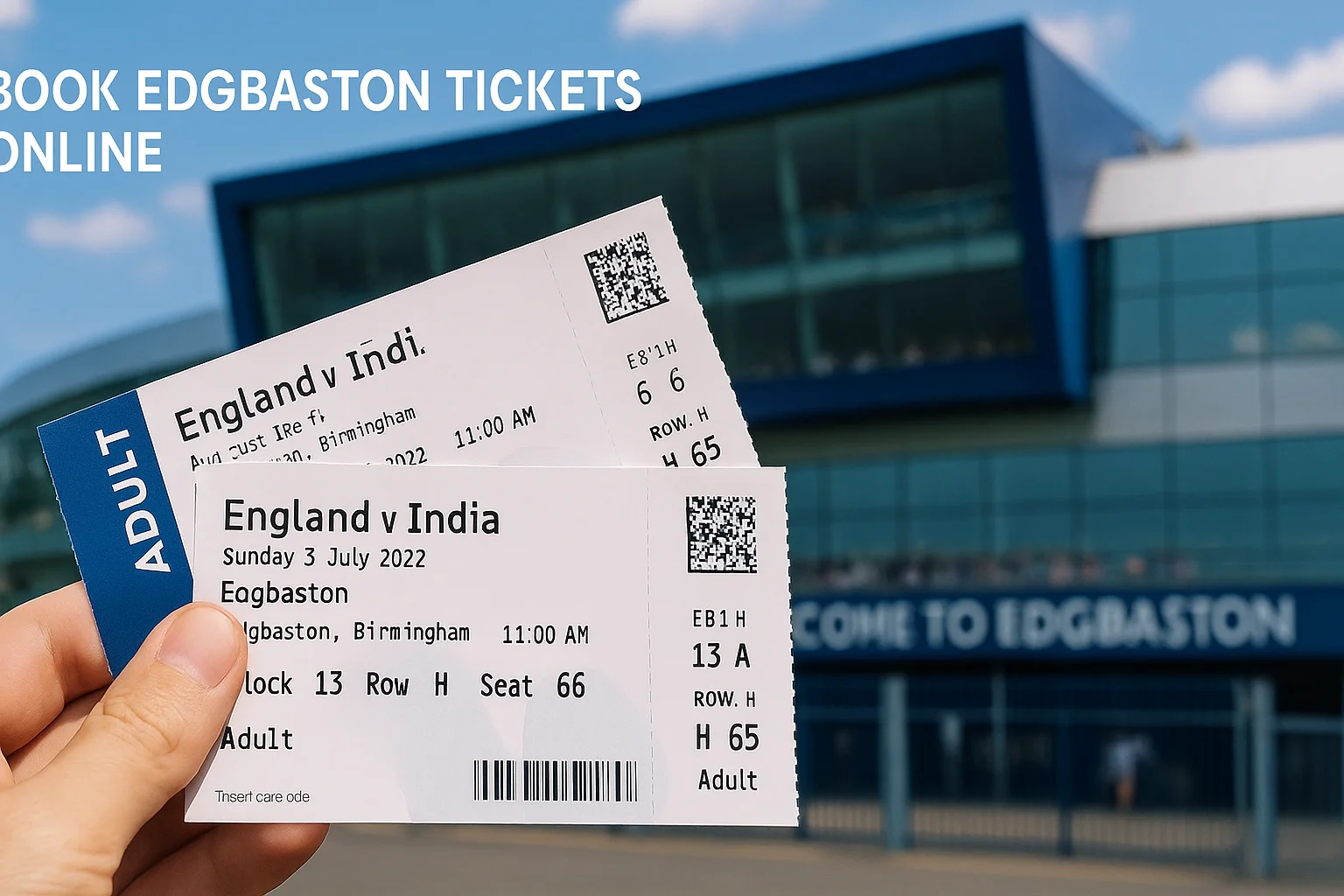 Edgbaston Cricket Tickets