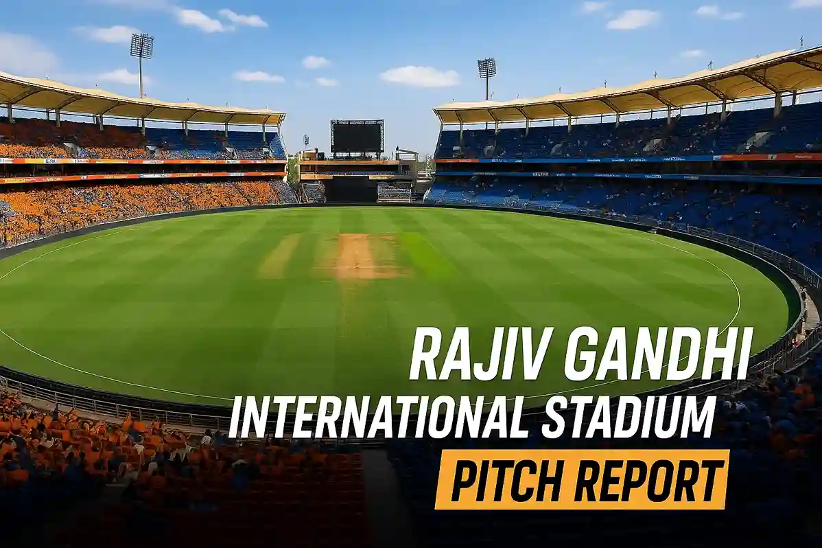 Rajiv Gandhi International Stadium Pitch Report