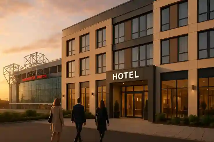 Old Trafford near hotels