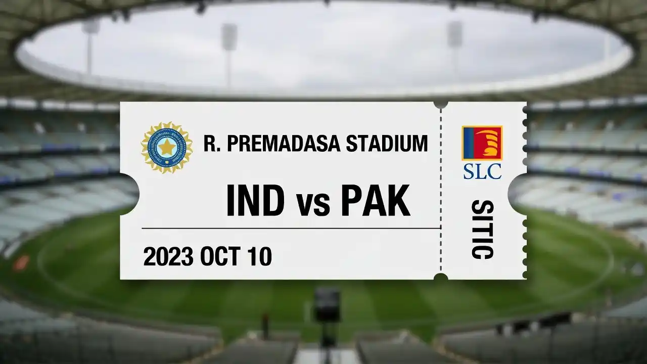 R. Premadasa Stadium IND vs PAK Tickets