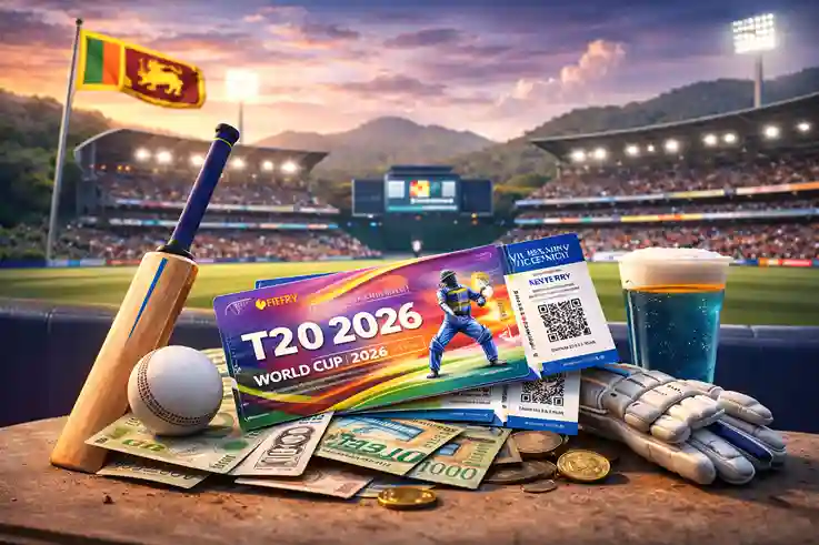 T20 world cup 2026 tickets booking sri lanka price