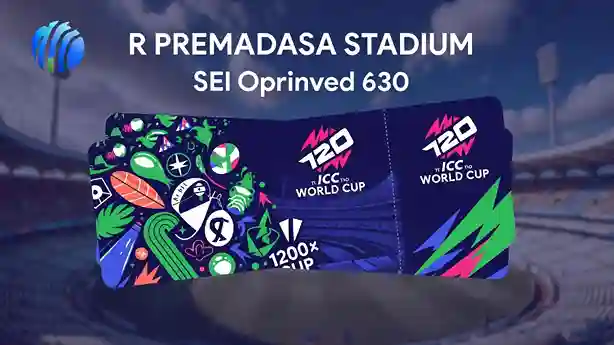 Premadasa Stadium IND vs PAK Tickets