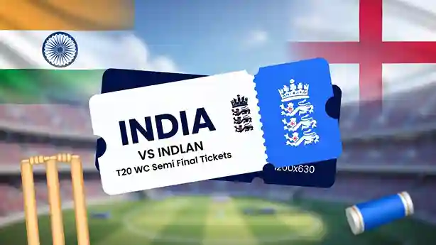 India vs England T20 WC Semi Final Tickets