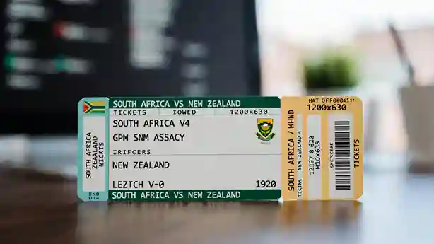 South Africa vs New Zealand tickets