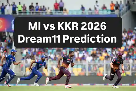 Mi vs kkr 2026 dream11 prediction