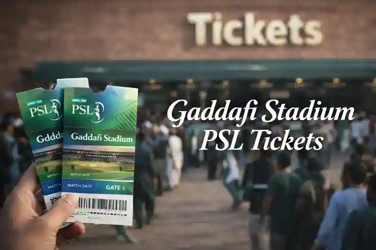 Gaddafi Stadium PSL Tickets