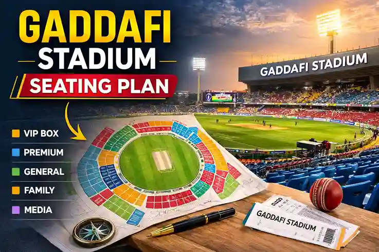 Gaddafi Stadium Seating Plan