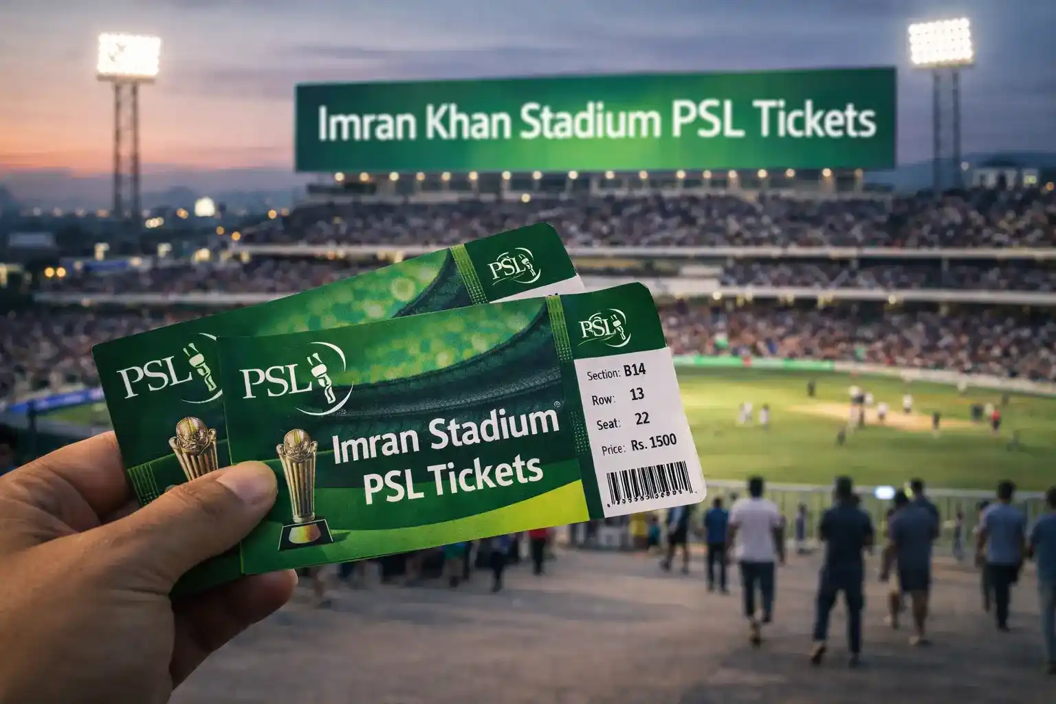 Imran Khan Stadium PSL Tickets