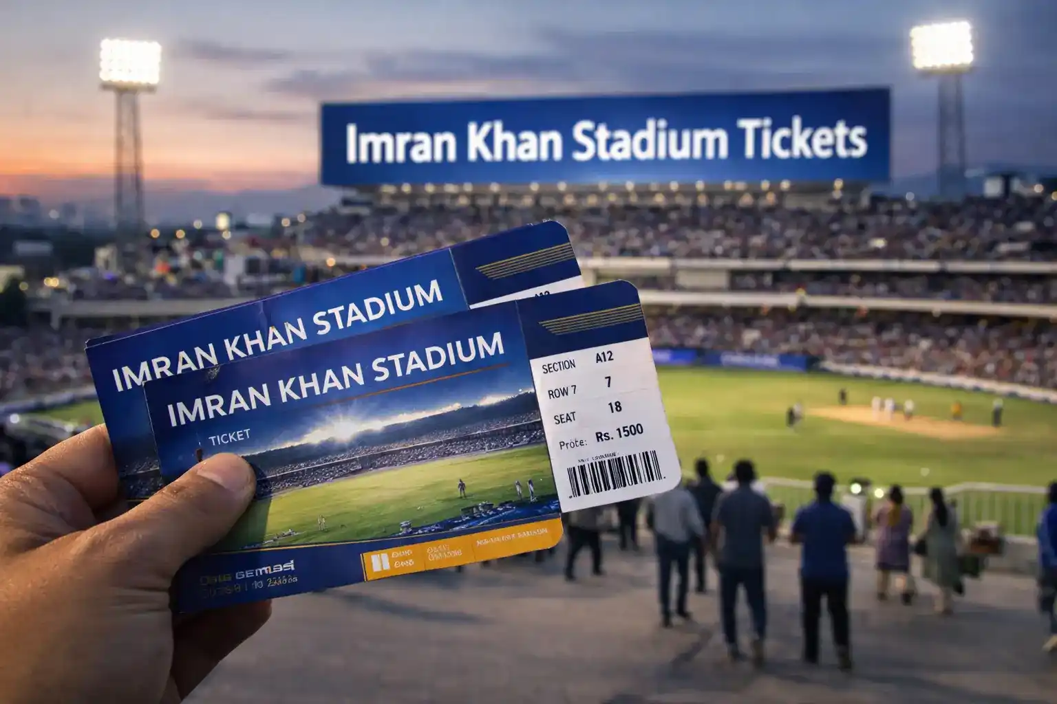 Imran Khan Stadium Tickets