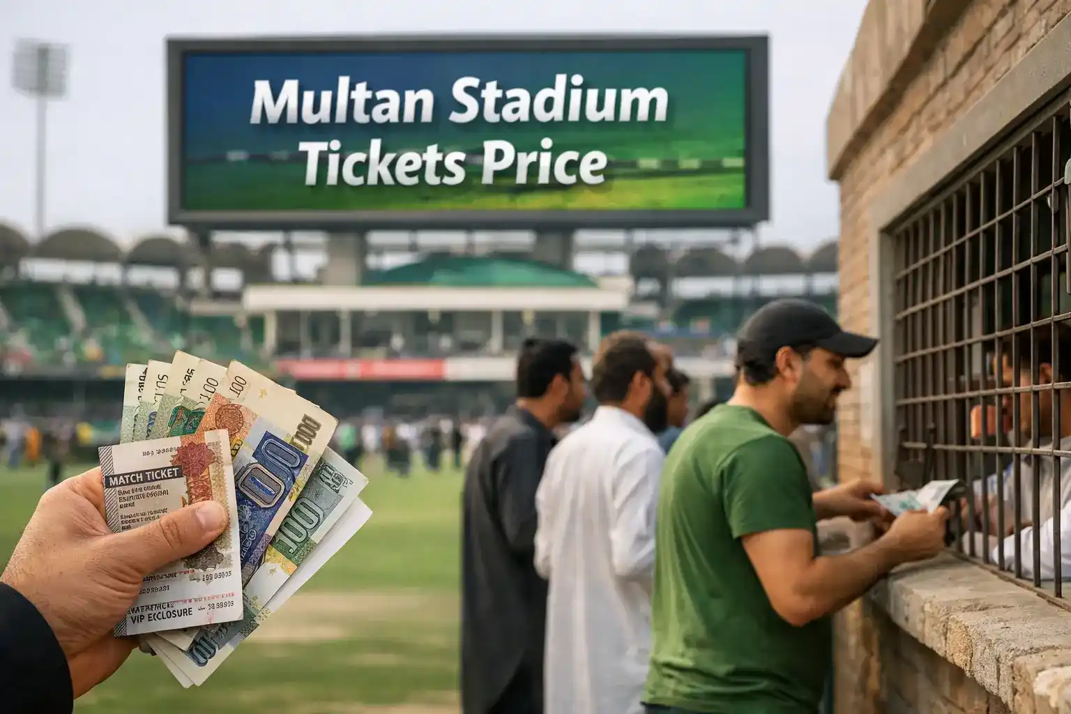 Multan Stadium Tickets Price