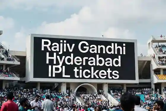Rajiv Gandhi Hyderabad IPL tickets
