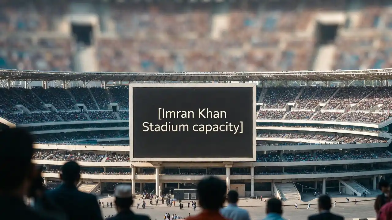 Imran Khan Stadium capacity