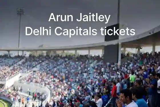 Arun Jaitley Delhi Capitals tickets