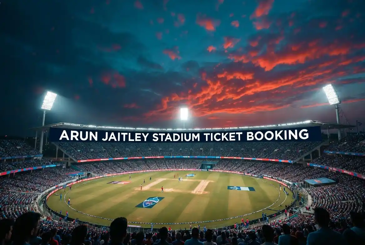 Arun Jaitley Stadium ticket booking
