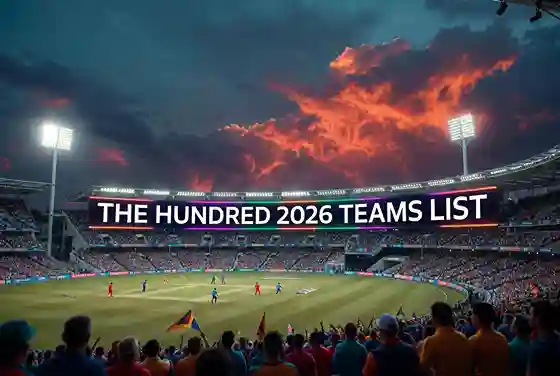 The Hundred 2026 teams list