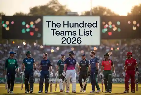 The Hundred Teams List 2026